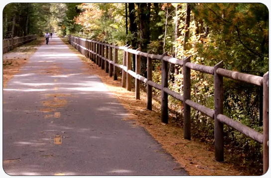 Woodland Apartments Tourist Attractions Coventry RI: Trestle Trail