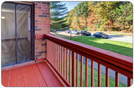 Woodland Apartments - Coventry RI: Features and Amenities - Private Deck Woodland Apartments - Coventry RI: Features and Amenities - Private Deck